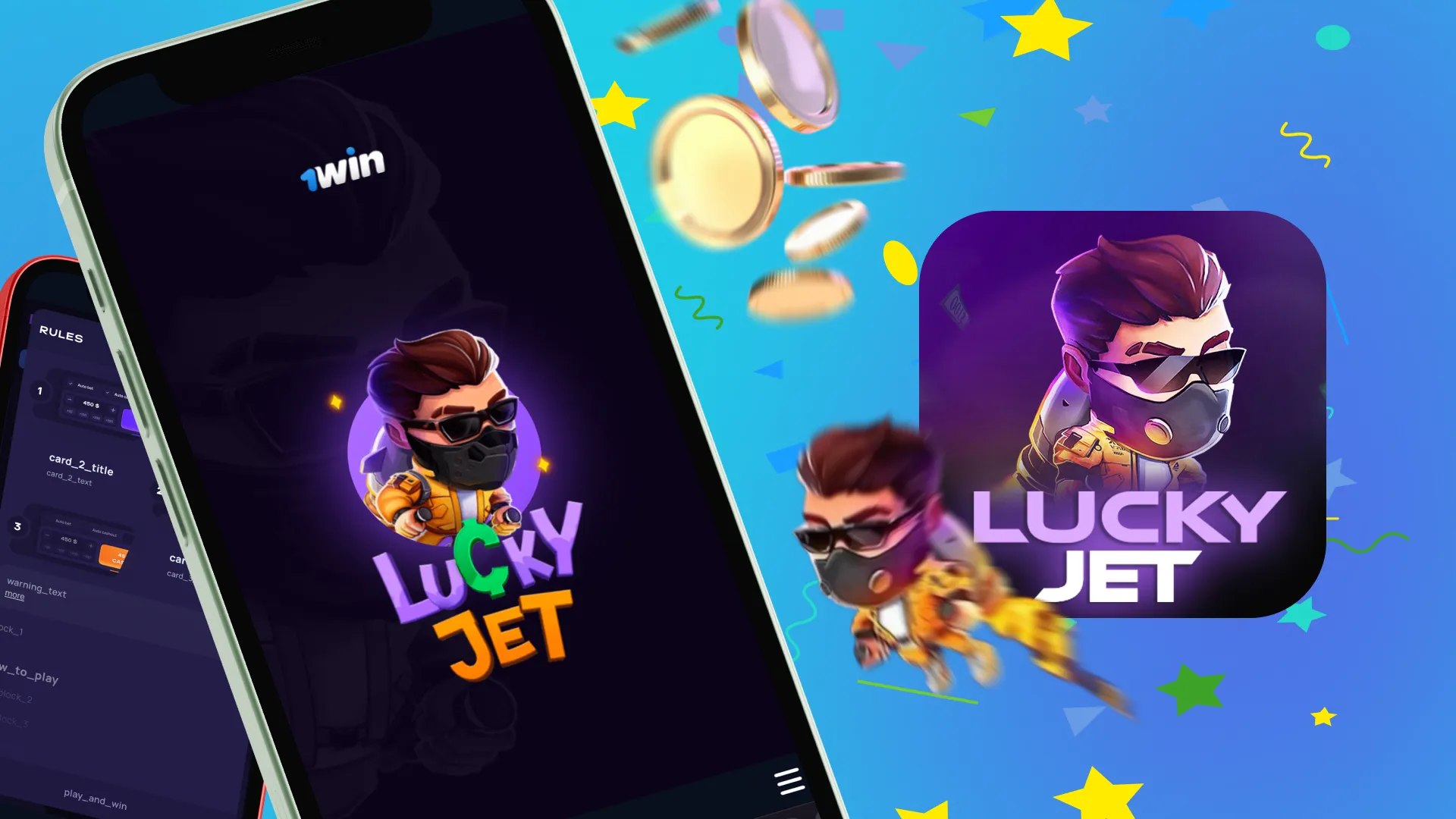 Juega Lucky Jet en línea con una apuesta de 1win.