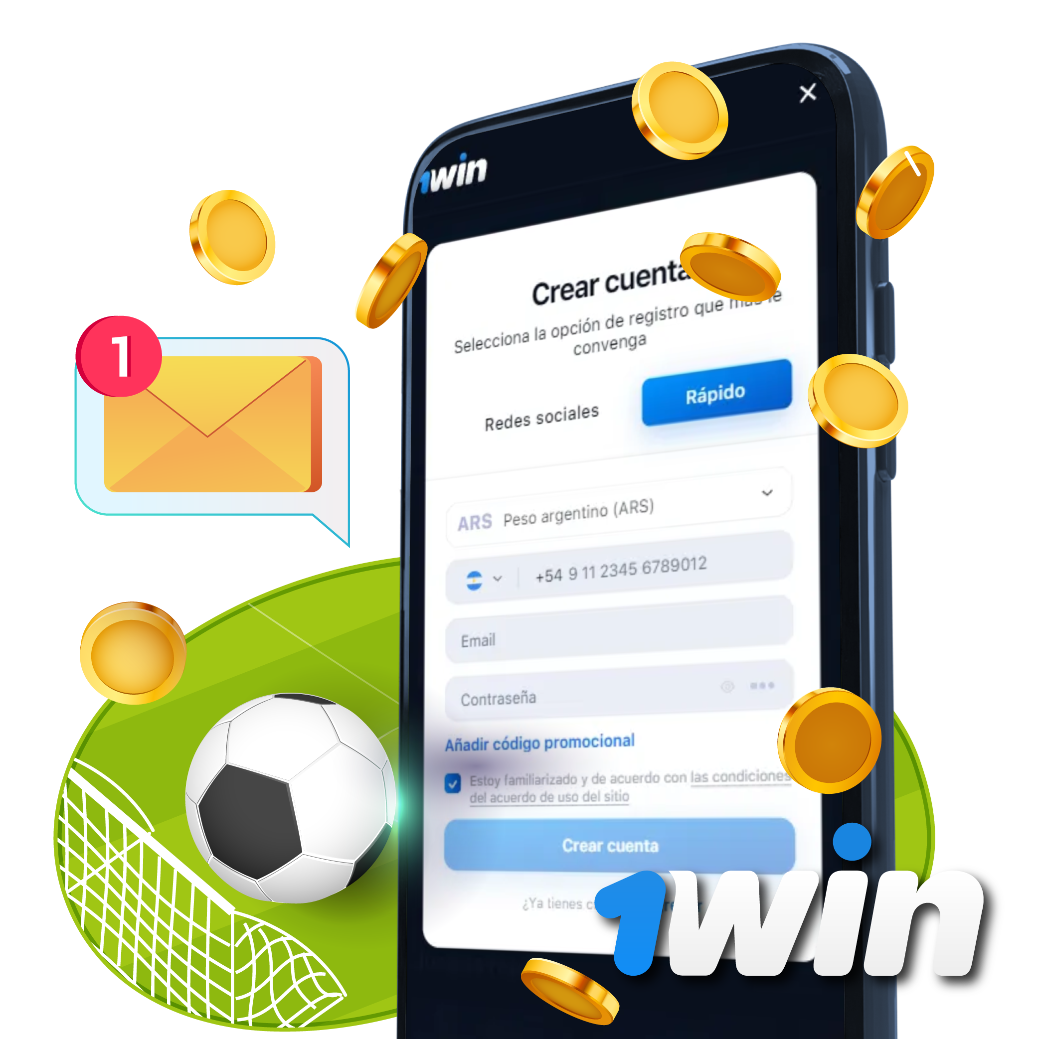 Confirma tu cuenta en 1win Argentina y comienza a apostar en deportes y casino