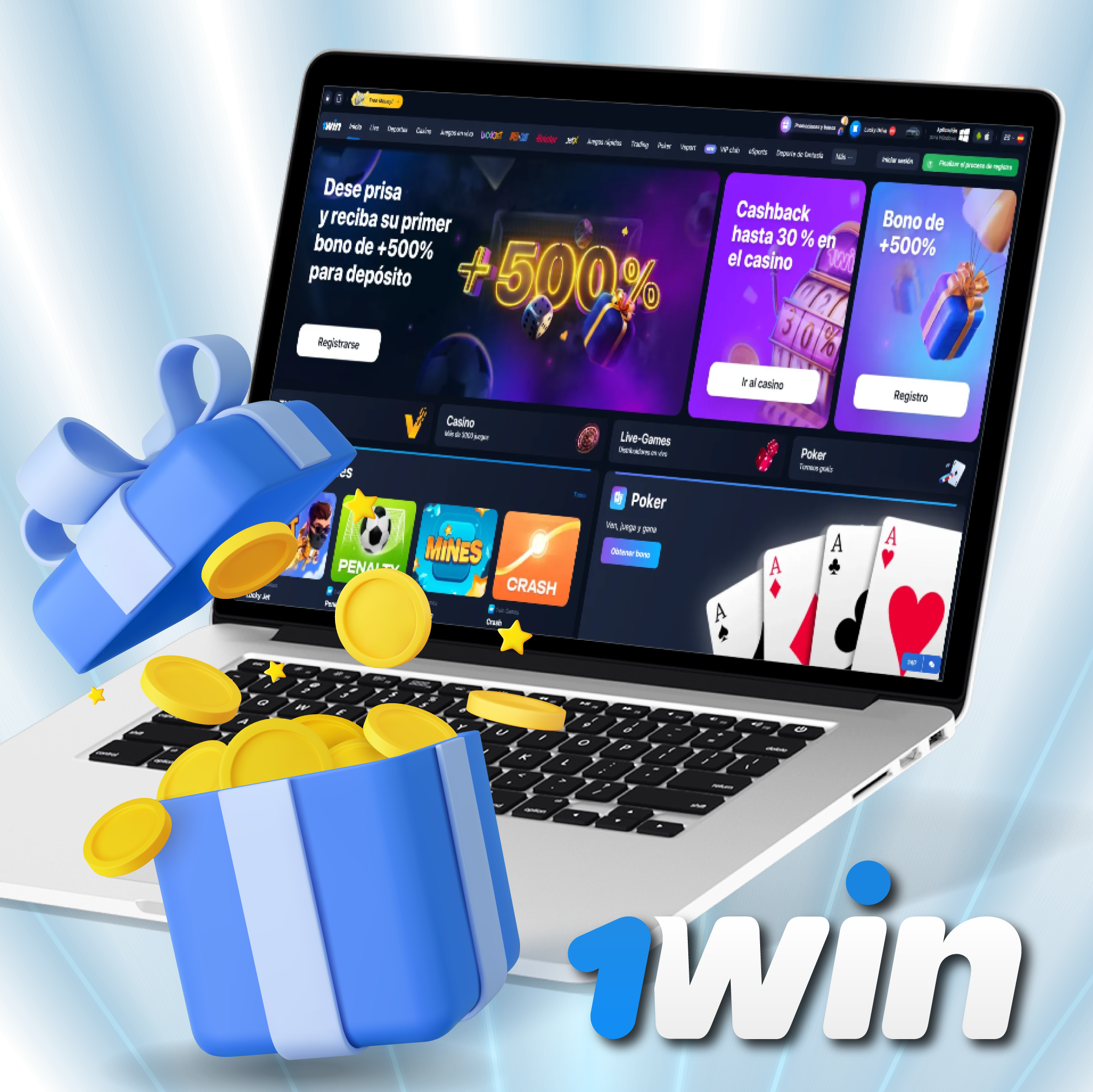 Sitio oficial de 1win Argentina con bono de bienvenida de +500% y acceso a juegos como Mines y Crash